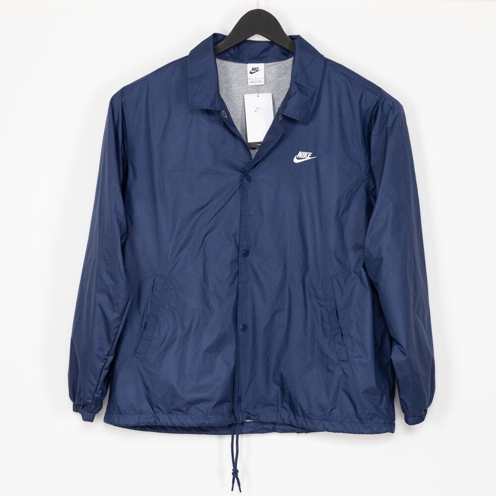 Nike Club Men Coaches Jacket Navy Size L